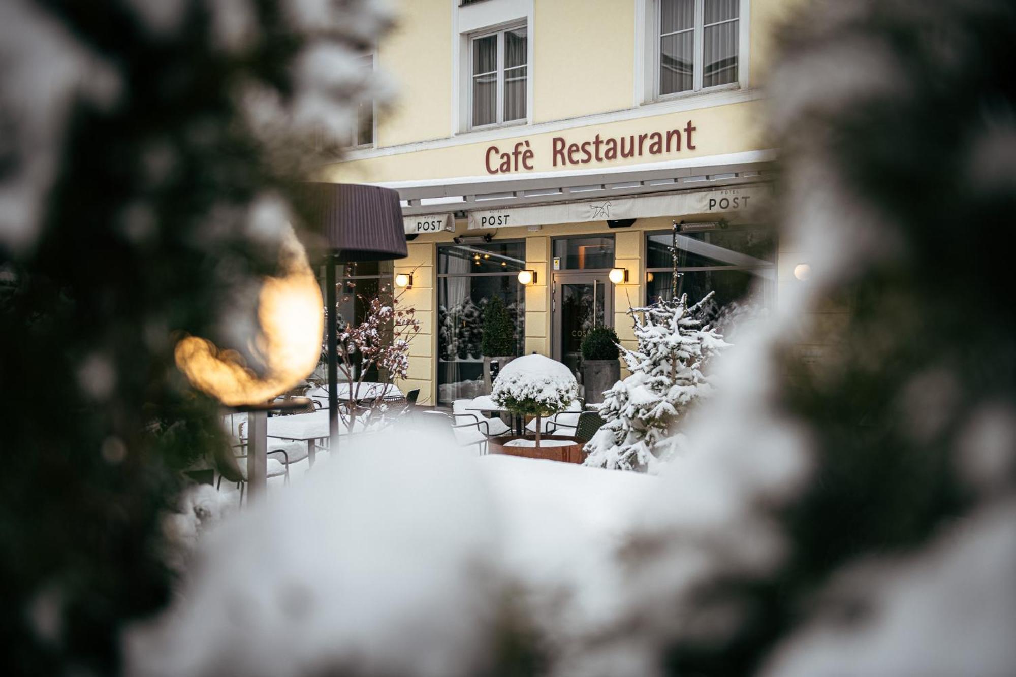 Hotel Post Alpine Cityflair Brunico Exterior foto